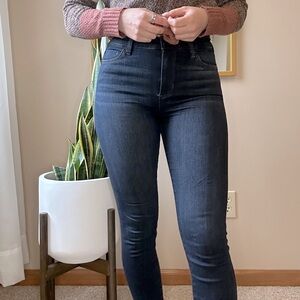 Liverpool Dark Wash High Waisted Skinny Jeans